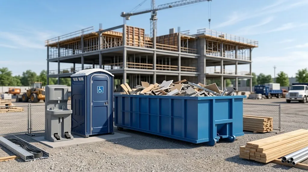 Construction Dumpster Rental in Warren, MI