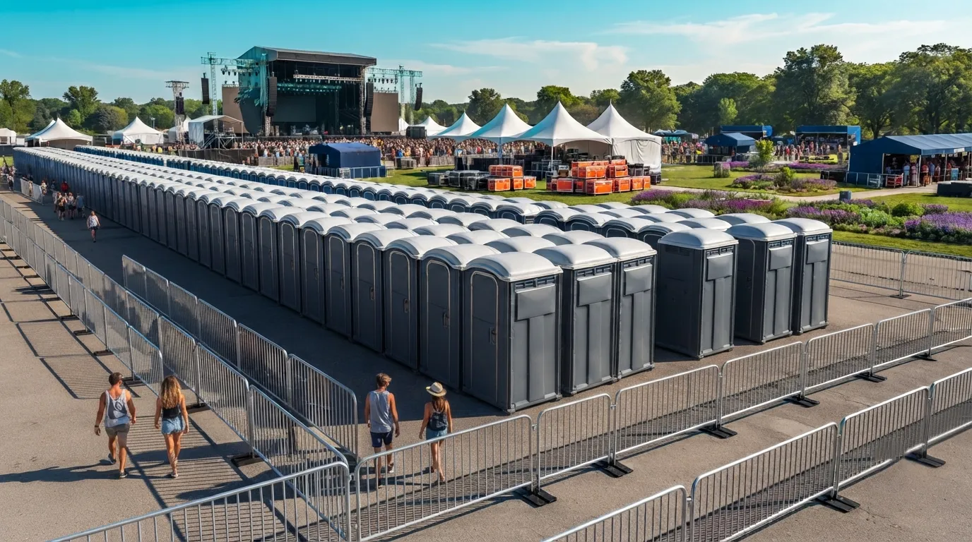 Festival Restroom Rental in Warren, MI