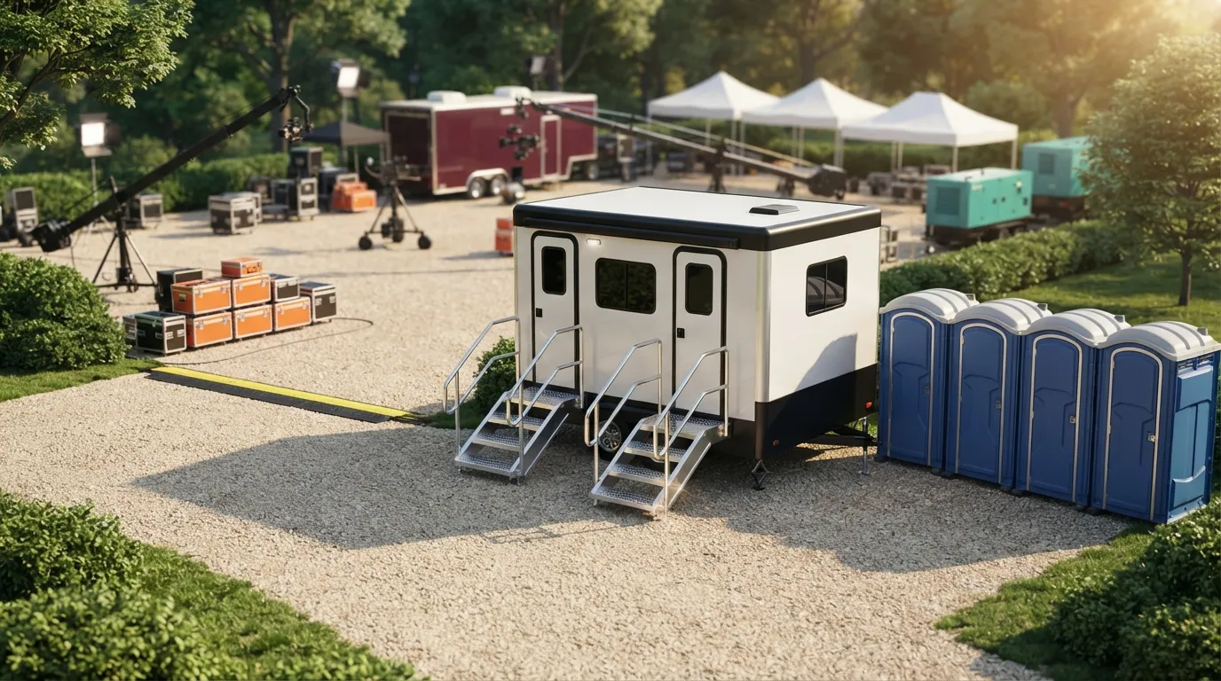 Film Set Restroom Rental in Warren, MI